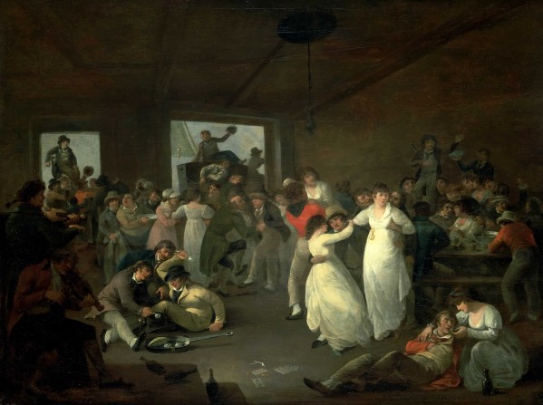 Sailors Carousing by Julius Caesar Ibbetson